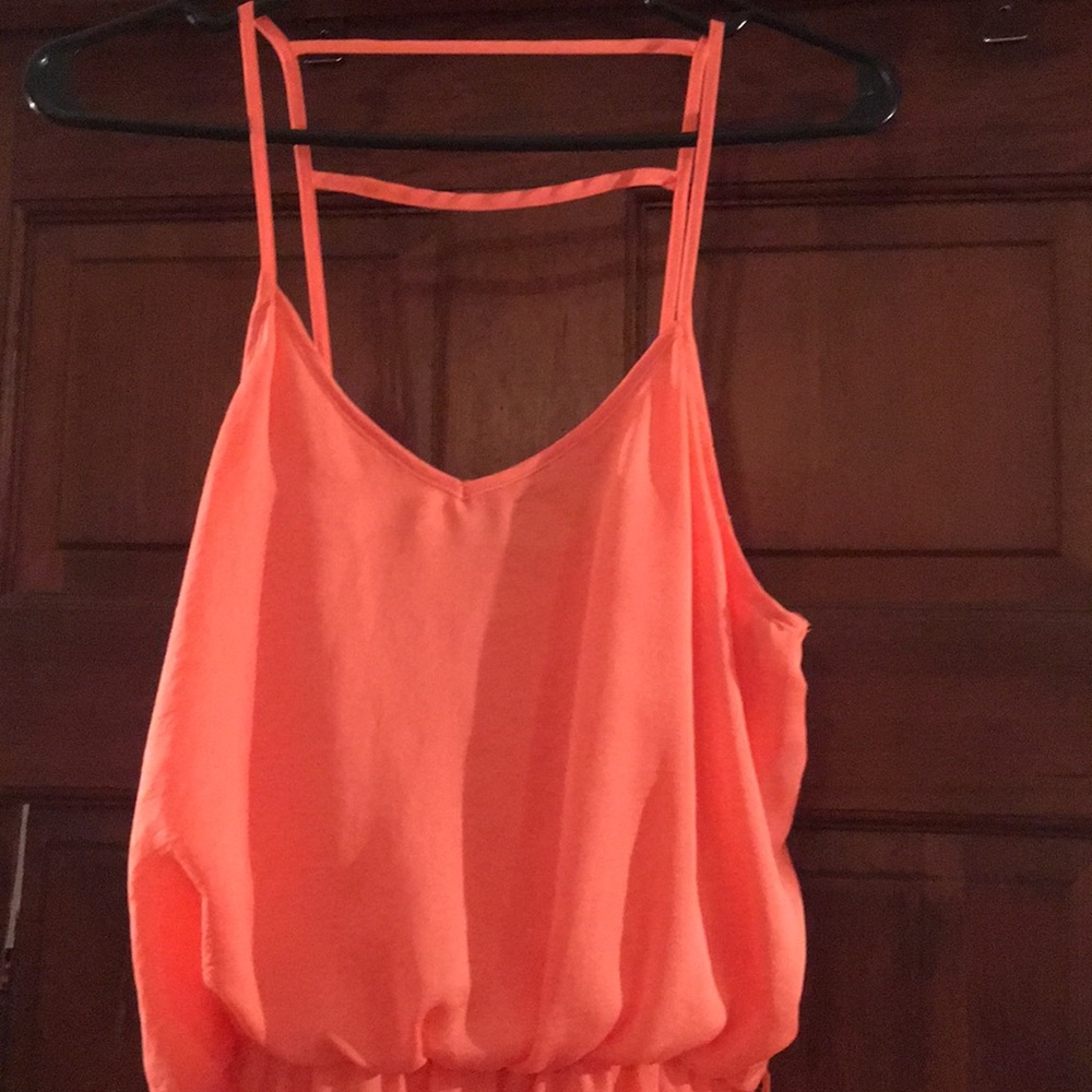 Coral Maxi dress